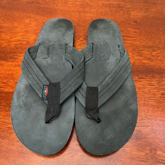 Rainbow Shoes - Rainbow sandals size 8.5. Like new condition. Color: black